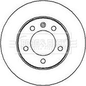 Borg & Beck BBD4296 - Bremžu diski www.autospares.lv