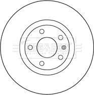 Borg & Beck BBD4243 - Bremžu diski www.autospares.lv