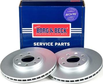 Borg & Beck BBD4253 - Bremžu diski autospares.lv