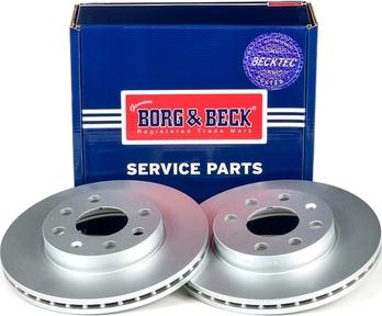 Borg & Beck BBD4252 - Bremžu diski autospares.lv