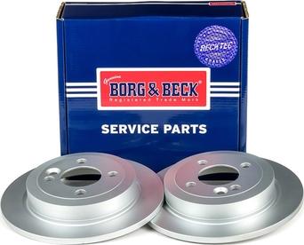 Borg & Beck BBD4257 - Bremžu diski www.autospares.lv