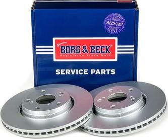 Borg & Beck BBD4745 - Bremžu diski www.autospares.lv