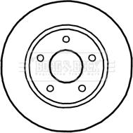 Borg & Beck BBD4752 - Bremžu diski www.autospares.lv