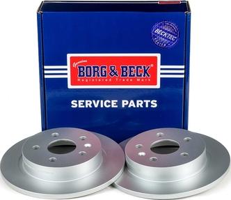 Borg & Beck BBD4757 - Bremžu diski autospares.lv