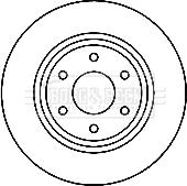 Borg & Beck BBD4769 - Bremžu diski www.autospares.lv