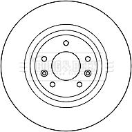 Borg & Beck BBD4706 - Bremžu diski www.autospares.lv