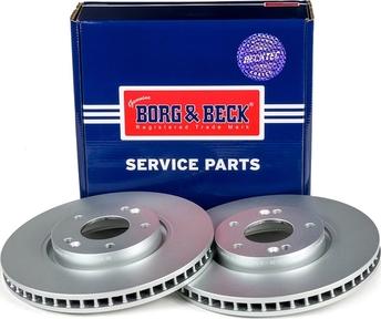 Borg & Beck BBD4702 - Bremžu diski www.autospares.lv