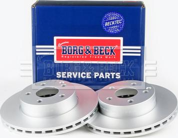 Borg & Beck BBD4721 - Bremžu diski www.autospares.lv