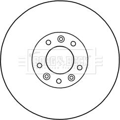 Borg & Beck BBD5969S - Bremžu diski autospares.lv