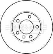 Borg & Beck BBD5901S - Bremžu diski www.autospares.lv