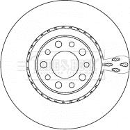 Borg & Beck BBD5930S - Brake Disc www.autospares.lv