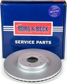 Borg & Beck BBD5925S - Bremžu diski www.autospares.lv