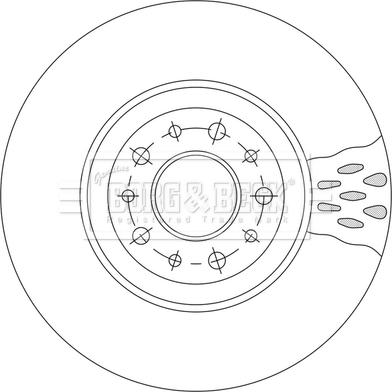 Borg & Beck BBD5554 - Bremžu diski autospares.lv