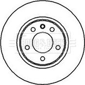 Borg & Beck BBD5056 - Bremžu diski www.autospares.lv