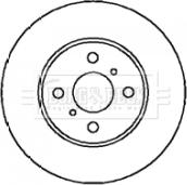 Borg & Beck BBD5066 - Bremžu diski www.autospares.lv