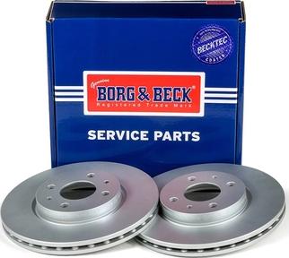 Borg & Beck BBD5086 - Bremžu diski www.autospares.lv