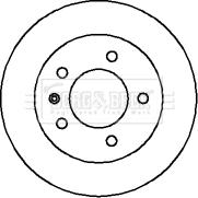 Borg & Beck BBD5081 - Bremžu diski www.autospares.lv