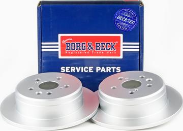 Borg & Beck BBD5031 - Bremžu diski www.autospares.lv