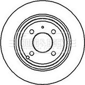 Borg & Beck BBD5038 - Bremžu diski www.autospares.lv