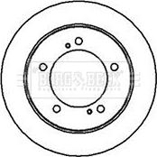 Borg & Beck BBD5028 - Bremžu diski www.autospares.lv