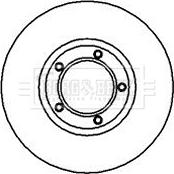 Borg & Beck BBD5079 - Bremžu diski www.autospares.lv