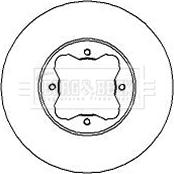 Borg & Beck BBD5070 - Bremžu diski www.autospares.lv