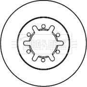 Borg & Beck BBD5140 - Bremžu diski autospares.lv