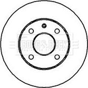 Borg & Beck BBD5142 - Bremžu diski www.autospares.lv