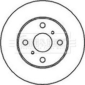 Borg & Beck BBD5150 - Bremžu diski www.autospares.lv