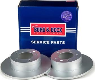 Borg & Beck BBD5164 - Bremžu diski www.autospares.lv