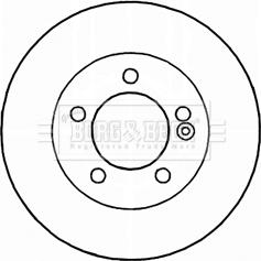 Borg & Beck BBD5165 - Bremžu diski www.autospares.lv