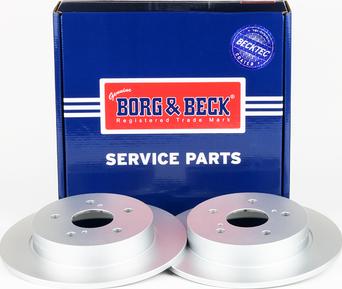 Borg & Beck BBD5168 - Bremžu diski www.autospares.lv