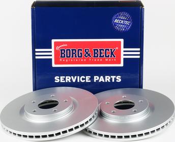 Borg & Beck BBD5162 - Bremžu diski www.autospares.lv