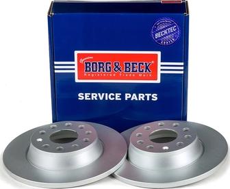 Borg & Beck BBD5167 - Bremžu diski www.autospares.lv