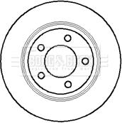 Borg & Beck BBD5117 - Bremžu diski www.autospares.lv