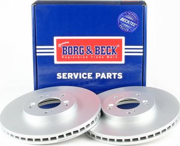 Borg & Beck BBD5129 - Bremžu diski www.autospares.lv