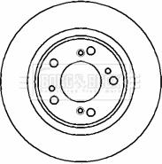 Borg & Beck BBD5129 - Bremžu diski www.autospares.lv