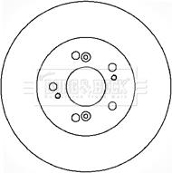 Borg & Beck BBD5176 - Bremžu diski www.autospares.lv