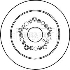 Borg & Beck BBD5178 - Bremžu diski www.autospares.lv