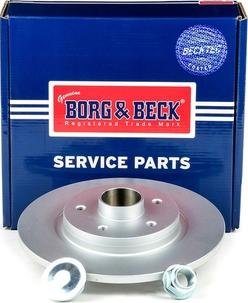 Borg & Beck BBD5840S - Bremžu diski www.autospares.lv