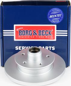 Borg & Beck BBD5857S - Bremžu diski www.autospares.lv