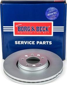 Borg & Beck BBD5815S - Bremžu diski www.autospares.lv