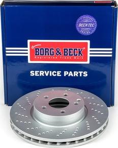 Borg & Beck BBD5811S - Bremžu diski www.autospares.lv