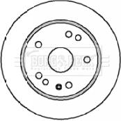 Borg & Beck BBD5881S - Bremžu diski www.autospares.lv