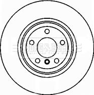 Borg & Beck BBD5825S - Bremžu diski www.autospares.lv