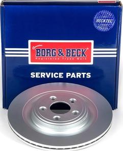 Borg & Beck BBD5826S - Bremžu diski www.autospares.lv