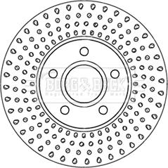 Borg & Beck BBD5304 - Bremžu diski autospares.lv