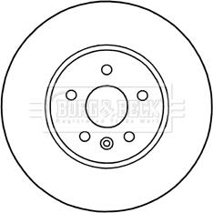 Borg & Beck BBD5314 - Bremžu diski www.autospares.lv