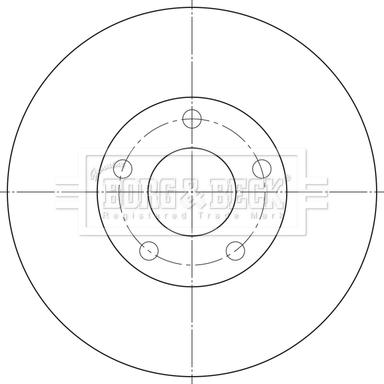 Borg & Beck BBD5338 - Bremžu diski www.autospares.lv