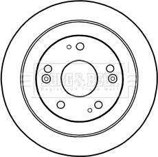 Ashika 61-04-423 - Bremžu diski www.autospares.lv